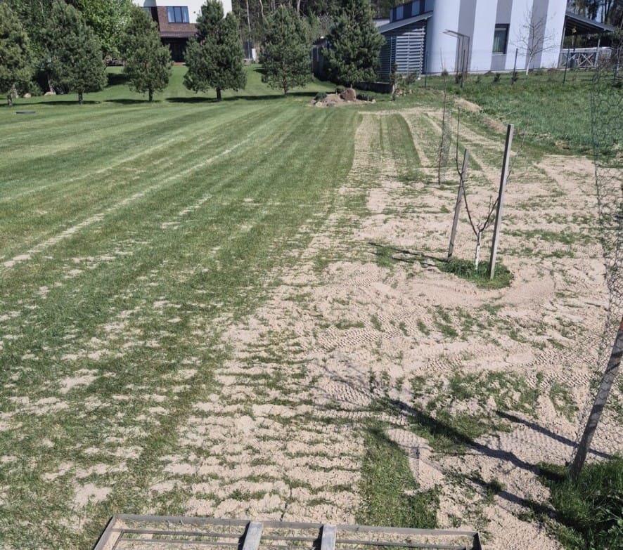 Atliktas vejos ir aplinkos tvarkymo darbas